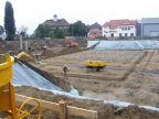 15. August 2005 - Platz f�r das Fundament